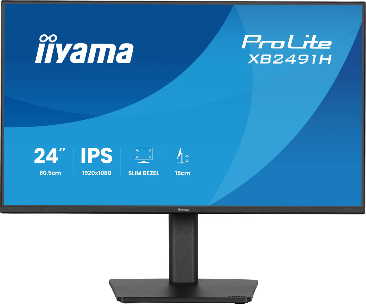 iiyama ProLite XB2491H-B1 Computerbildschirm 60,5 cm (23.8") 1920 x 1080 Pixel Full HD LCD Schwarz