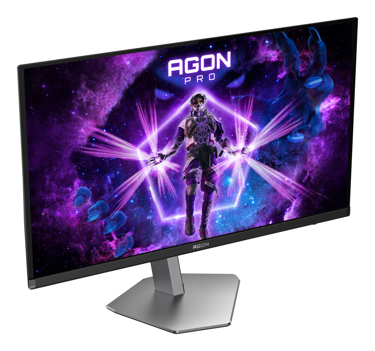 AOC AGON PRO AG276QKD2 Computerbildschirm 67,3 cm (26.5") 2560 x 1440 Pixel Quad HD QD-OLED Schwarz, Grau