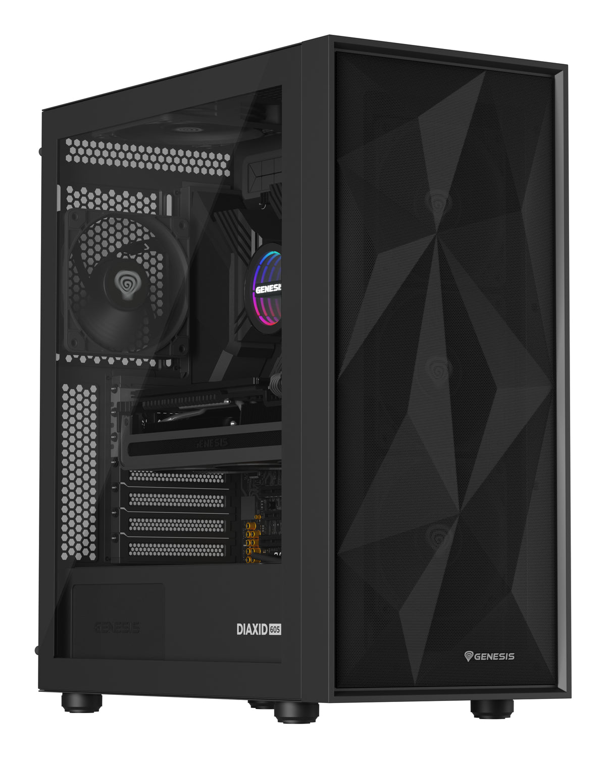 GENESIS NLG-2320 Computerkühlsystem Prozessor All-in-One-Flüssigkeitskühler Schwarz