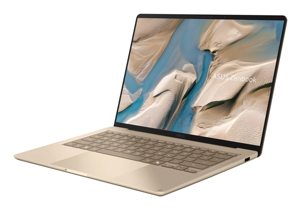 ASUS Zenbook 14 UX3480QA-U1160W Copilot+ PC Snapdragon X1-26-100 Laptop 35,6 cm (14") WUXGA 8 GB LPDDR5x-SDRAM 256 GB SSD Wi-Fi 6E (802.11ax) Windows 11 Home Beige