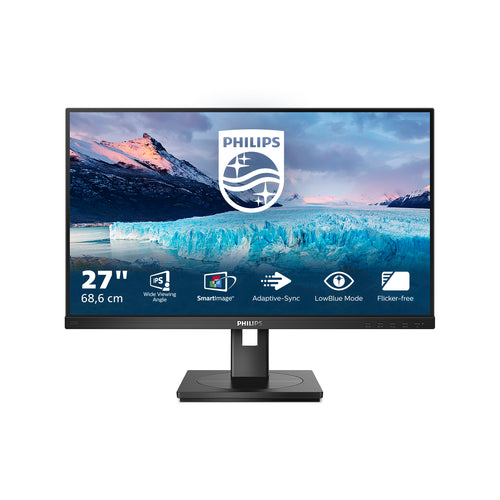 Philips 272S1M/00 Computerbildschirm 68,6 cm (27") 1920 x 1080 Pixel Full HD LCD Schwarz