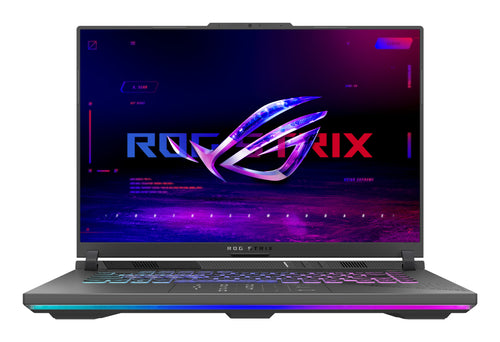 ASUS ROG Strix G16 G614FR-RV017W AMD Ryzen™ 9 9955HX Laptop 40,6 cm (16") WUXGA 32 GB DDR5-SDRAM 1 TB SSD NVIDIA GeForce RTX 5070 Ti Wi-Fi 6E (802.11ax) Windows 11 Home Schwarz, Grau