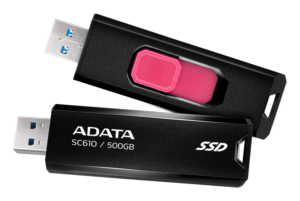 ADATA SC610 500 GB USB Typ-A 3.2 Gen 2 (3.1 Gen 2) Schwarz