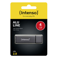 Intenso Alu Line USB-Stick 4 GB USB Typ-A 2.0 Anthrazit