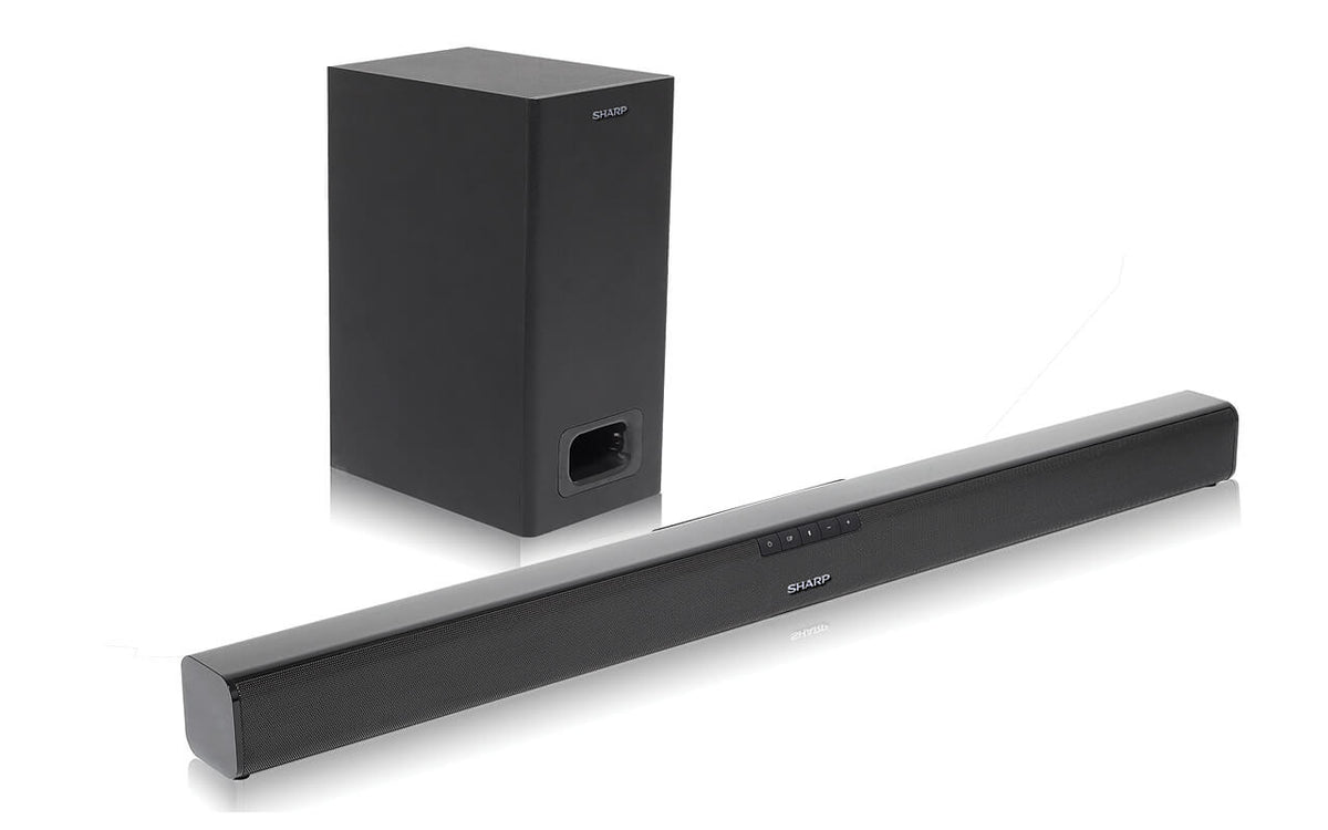 Sharp HT-SBW110 Soundbar-Lautsprecher Schwarz 2.1 Kanäle 180 W