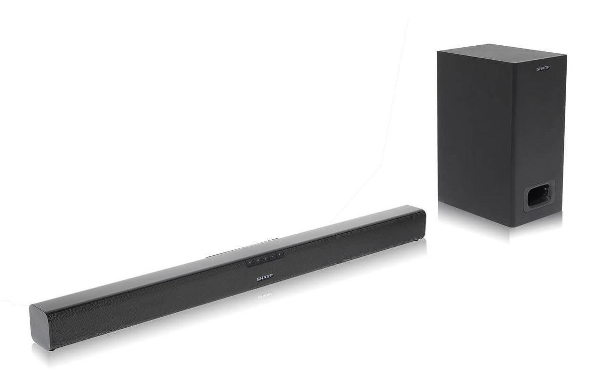 Sharp HT-SBW110 Soundbar-Lautsprecher Schwarz 2.1 Kanäle 180 W
