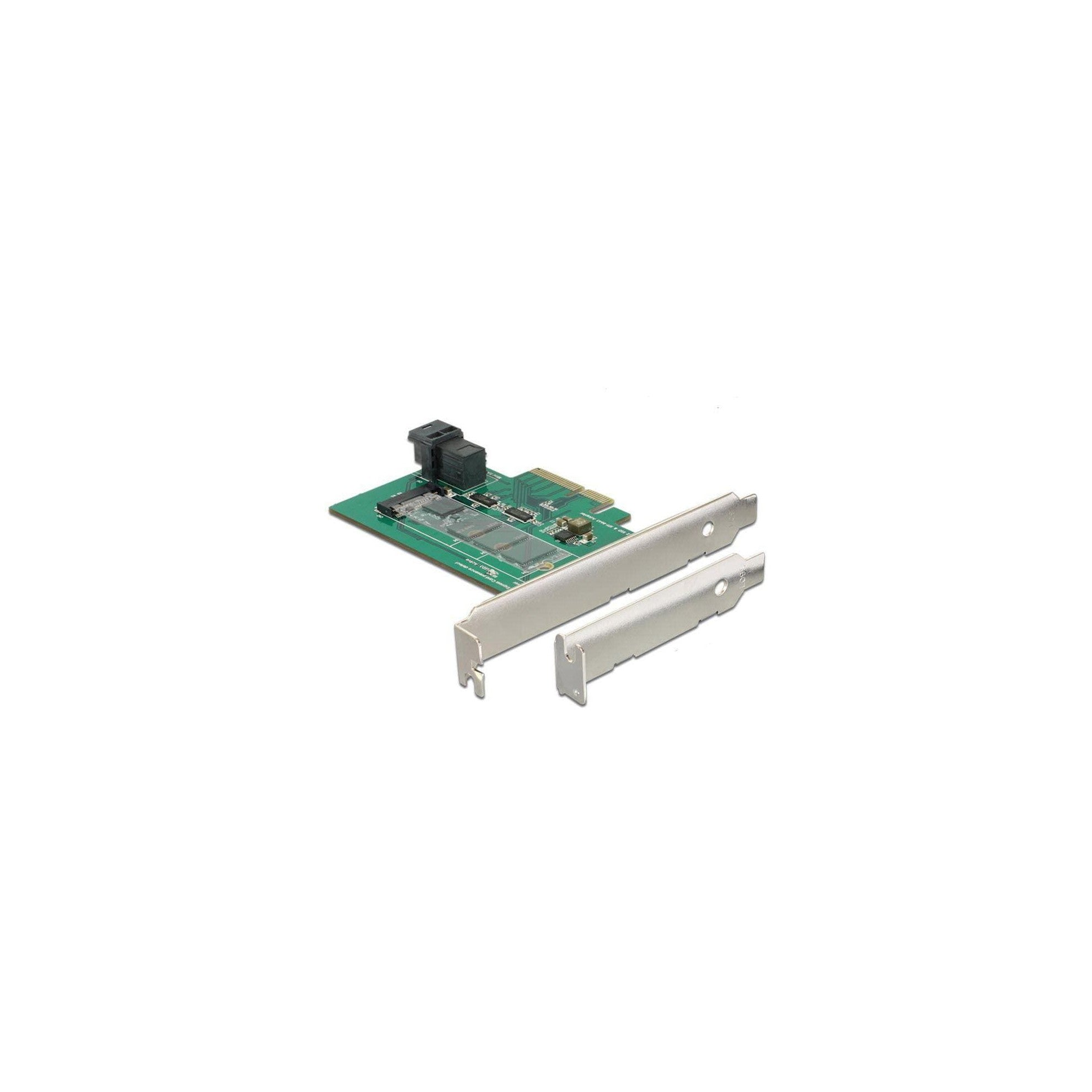 DeLock PCI-Express-x4 Kontroller,Low Profil
