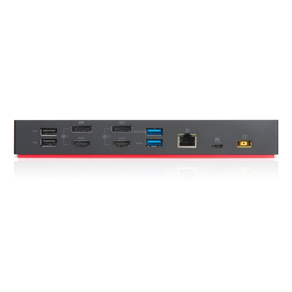 Lenovo ThinkPad Hybrid USB-C with USB-A Dock Kabelgebunden USB 3.2 Gen 2 (3.1 Gen 2) Type-C Schwarz