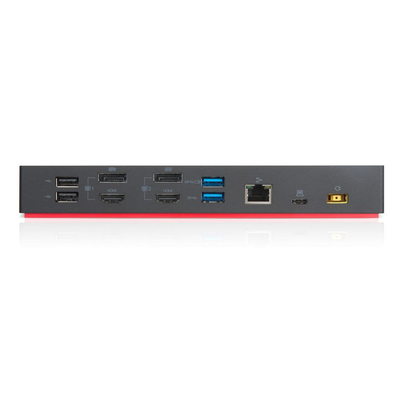 Lenovo ThinkPad Hybrid USB-C with USB-A Dock Kabelgebunden USB 3.2 Gen 2 (3.1 Gen 2) Type-C Schwarz