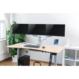 LogiLink BP0052 Flachbildschirm-Tischhalterung 81,3 cm (32") Tisch/Bank Metallisch