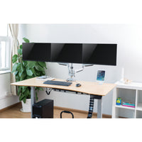 LogiLink BP0052 Flachbildschirm-Tischhalterung 81,3 cm (32") Tisch/Bank Metallisch