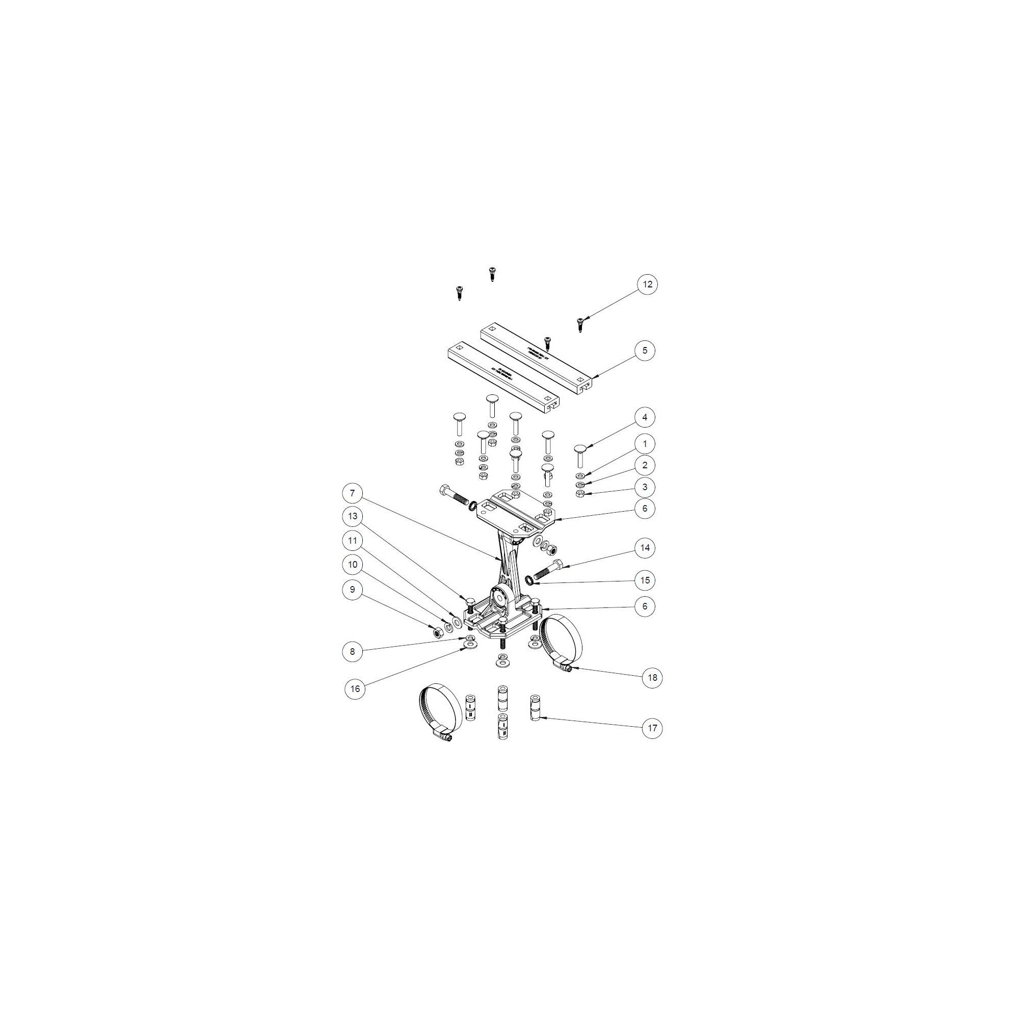 Aruba Antennenhalterung AP-ANT-MNT-5