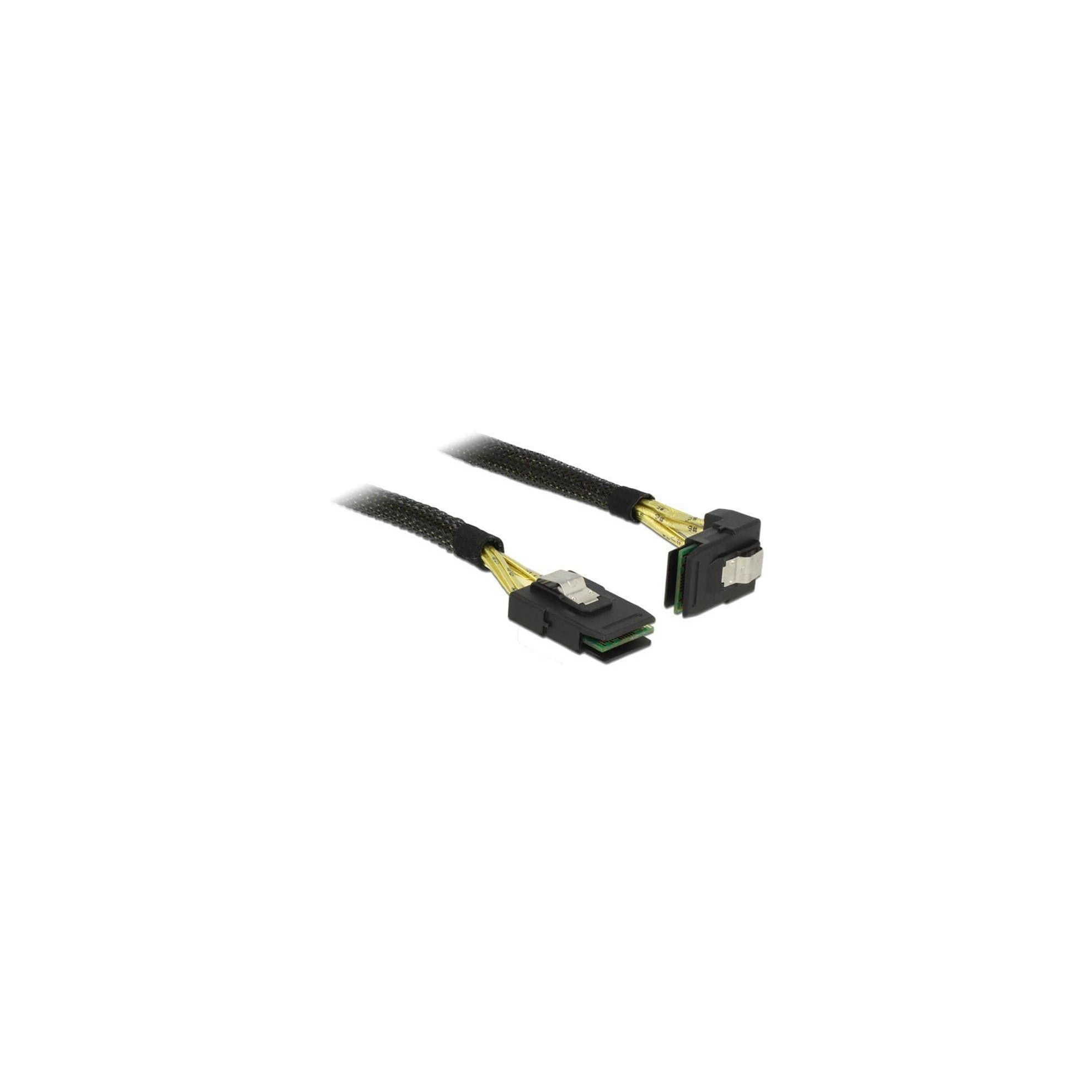SAS Kabel: SFF8087-SFF8087, 0.5m, gewinkelt