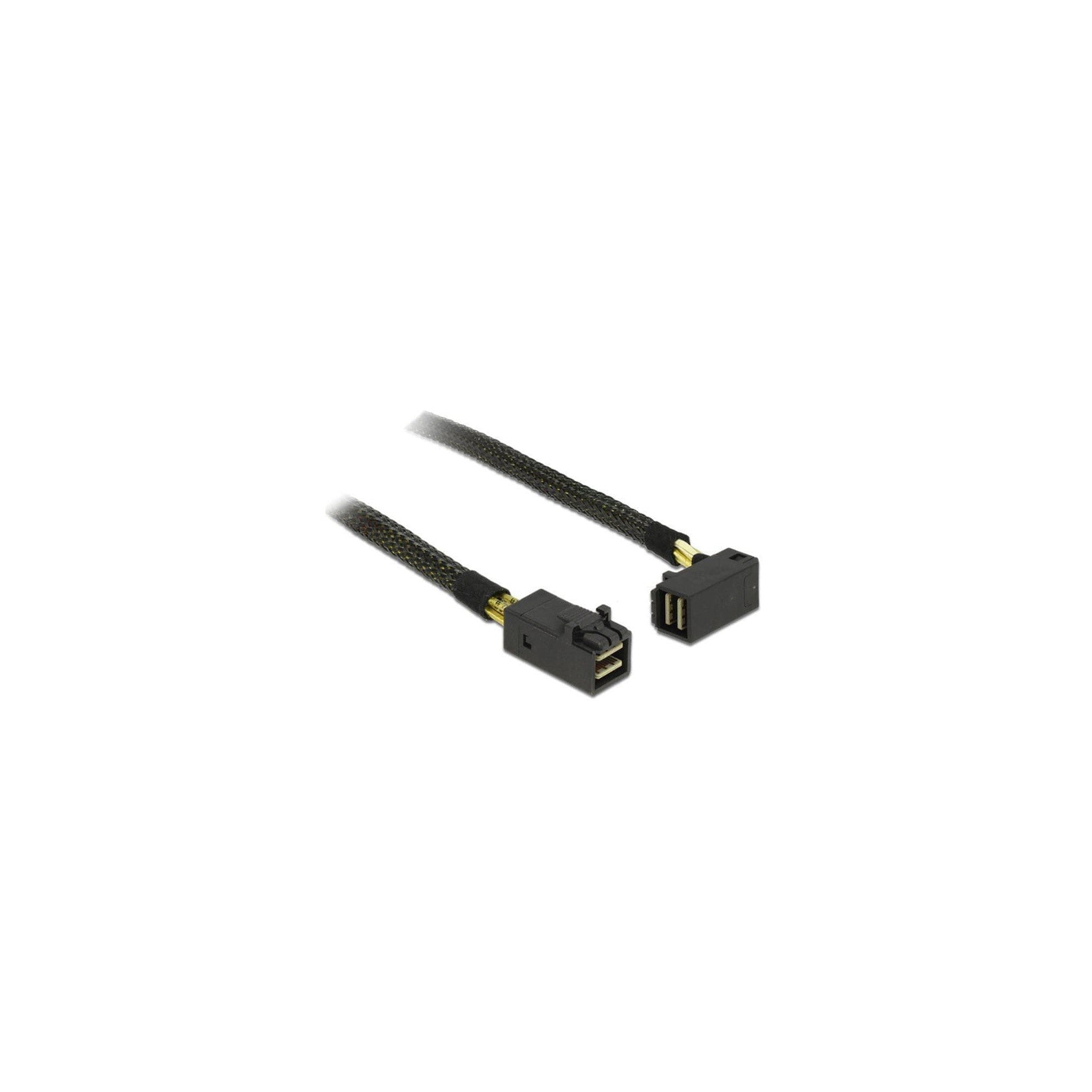 SAS Kabel: SFF8643--SFF8643, 0.5m,gewinkelt