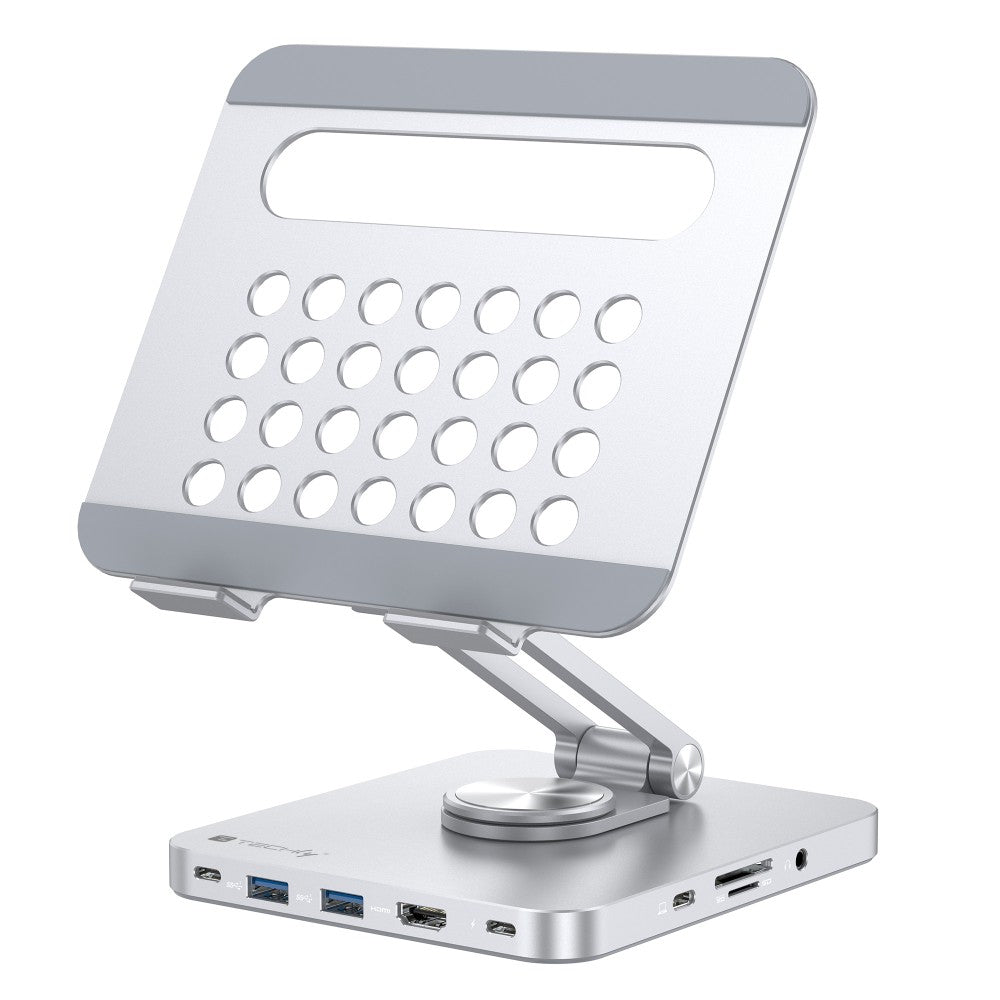 Techly ICA-TBL DOCK81 laptop-ständer Tablet-Ständer Silber