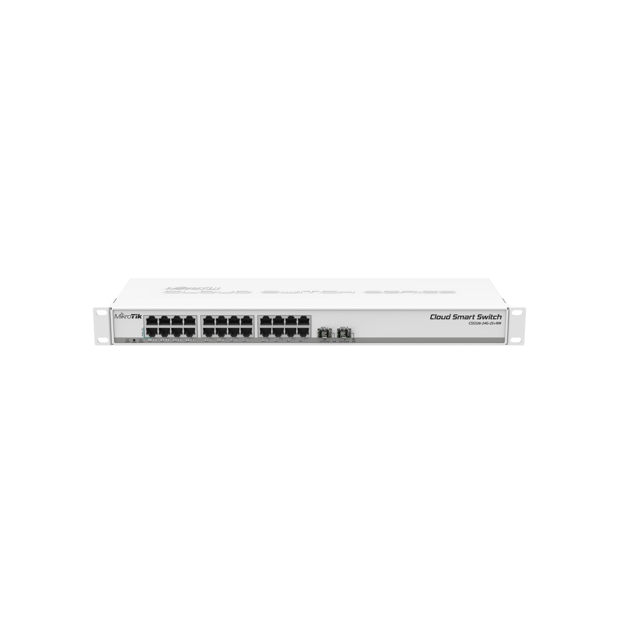 MikroTik CSS326-24G-2S+RM:L3 Smart Switch