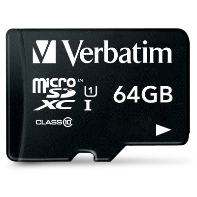 Verbatim Premium Card - Flash memory card (adapter included) - 64 GB - Class 10 - microSDXC UHS-I
