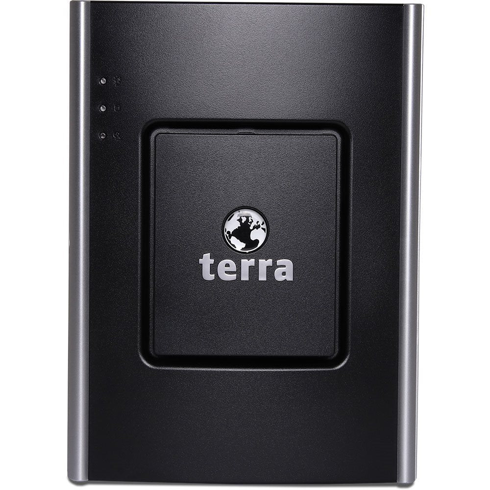 TERRA MINISERVER 1100376 Server 1,92 TB Mini Tower Intel® Xeon® E-2434 3,4 GHz 32 GB DDR5-SDRAM 450 W Windows Server 2025 Essentials