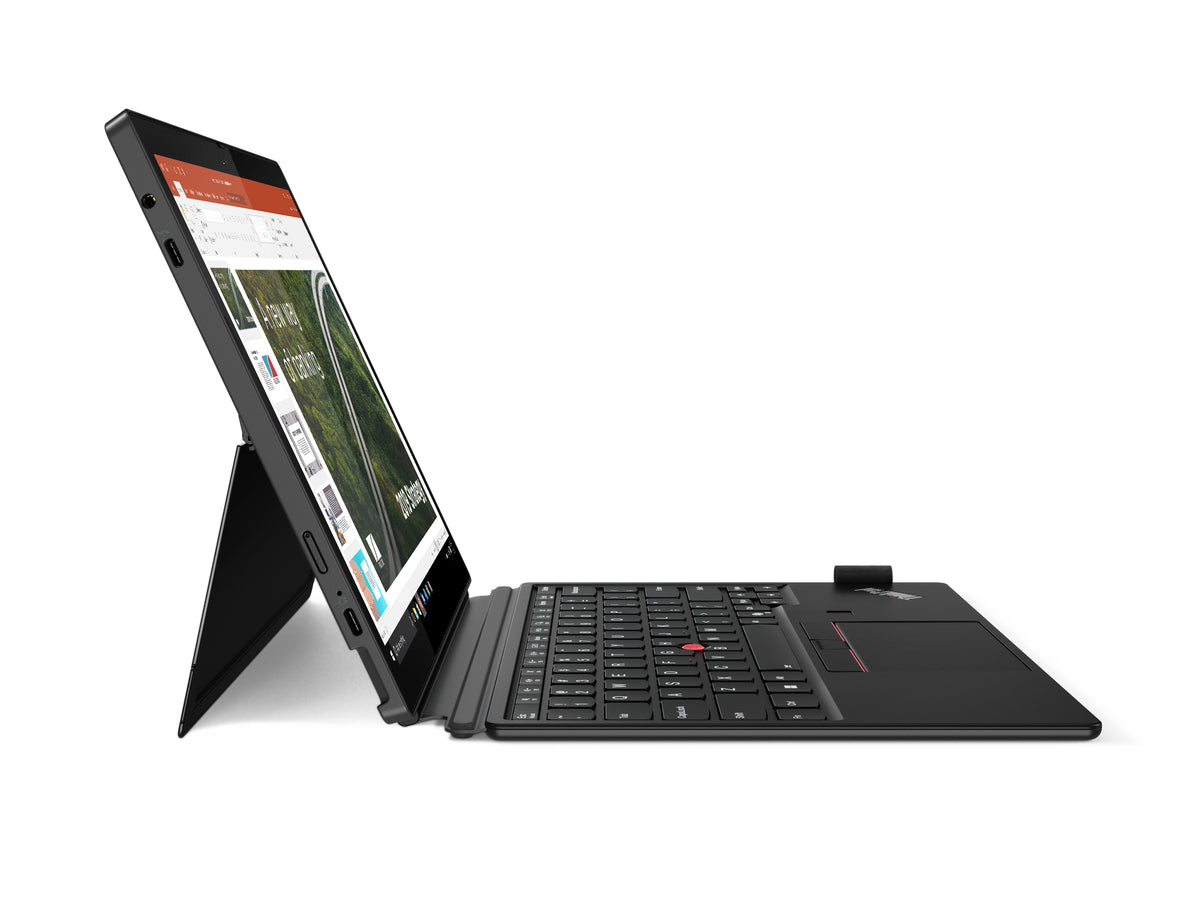Lenovo ThinkPad X12 Detachable Gen 2 Intel Core Ultra 7 164U Hybrid (2-in-1) 31,2 cm (12.3") Touchscreen Full HD+ 32 GB LPDDR5x-SDRAM 1 TB SSD Wi-Fi 6E (802.11ax) Windows 11 Pro Schwarz Schweiz