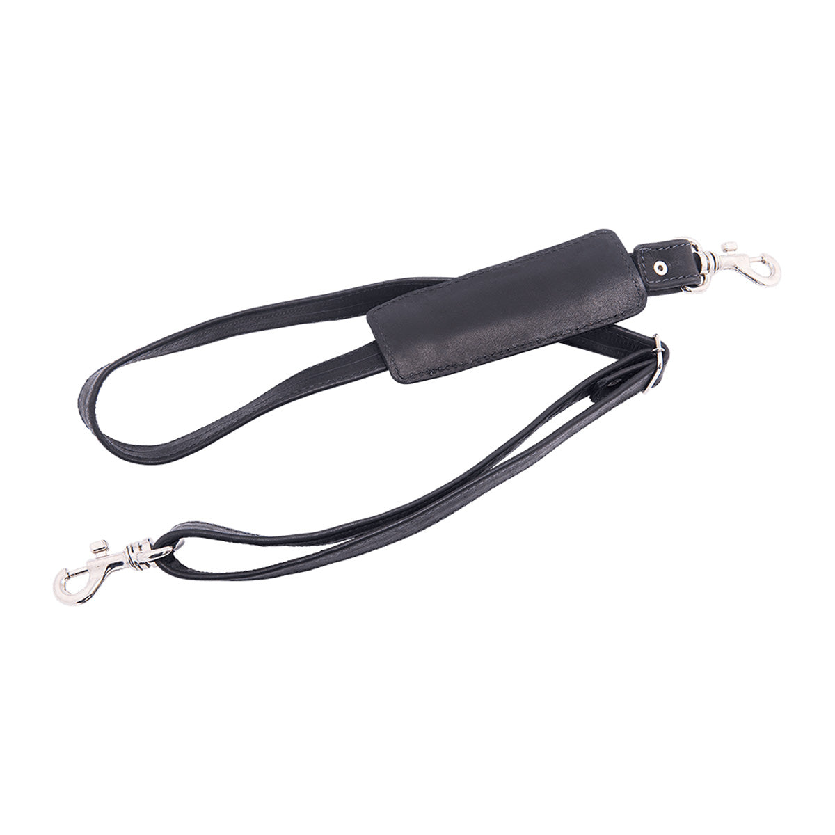 R-Go Tools Laptoptasche R-Go Viva, Vollnarbenleder, mit integriertem Laptop-Ständer, Schulterriemen, 15,6-Zoll, Schwarz