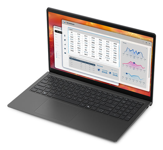 DELL Pro 15 Essential PV15265 AMD Ryzen™ 5 130 Laptop 39,6 cm (15.6") Full HD 16 GB DDR5-SDRAM 512 GB SSD Wi-Fi 6 (802.11ax) Windows 11 Pro Deutsch Schwarz