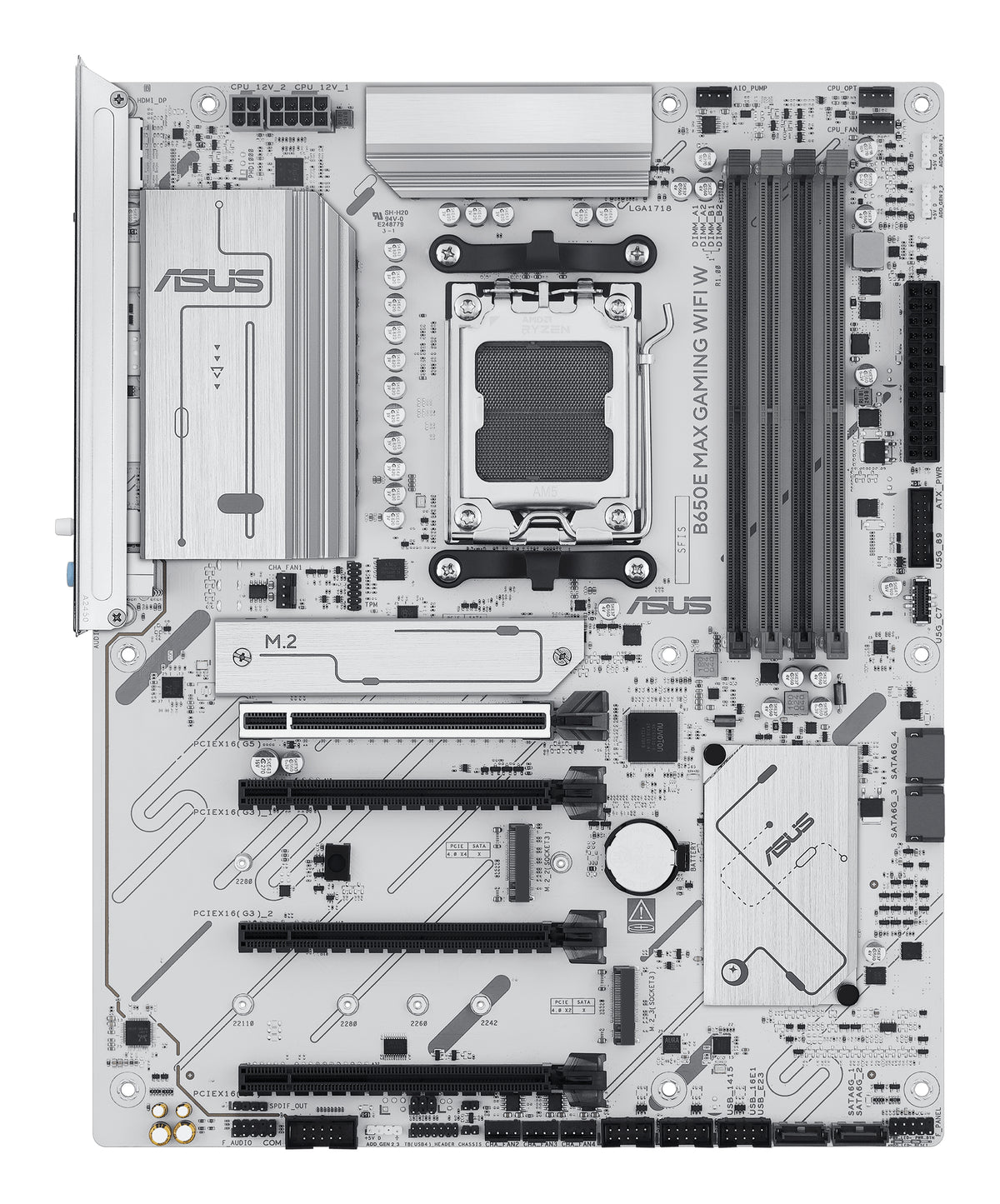 ASUS B650E MAX GAMING WIFI W AMD B650 Sockel AM5 ATX