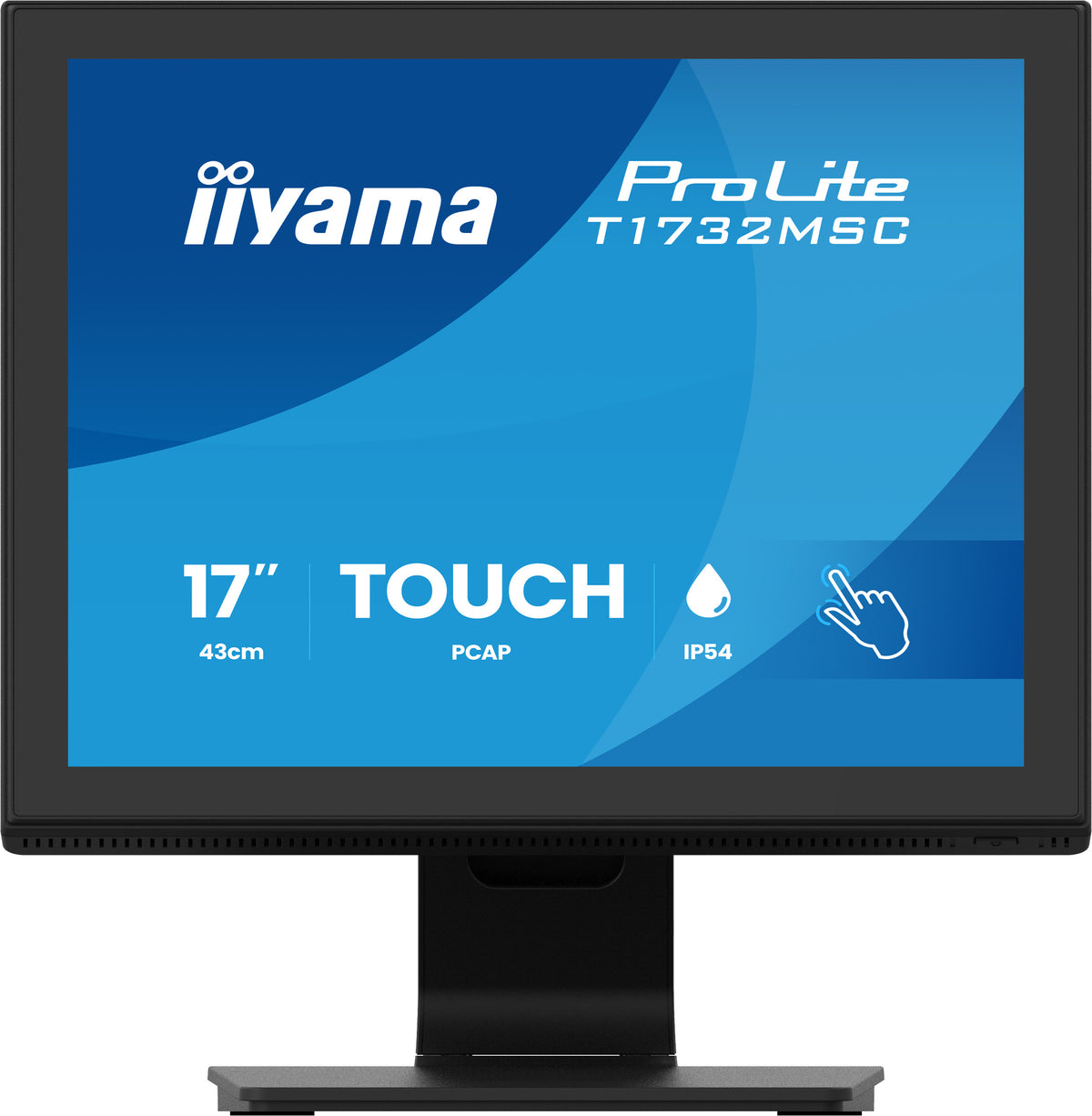 iiyama ProLite T1732MSC-B2S Computerbildschirm 43,2 cm (17") 1280 x 1024 Pixel SXGA LED Touchscreen Schwarz