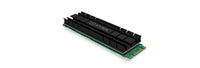 ICY BOX IB-M2HS-701, Kühlkörperset für M.2 2280 SSD, für PC/PS5, Aluminium, 5 mm dick