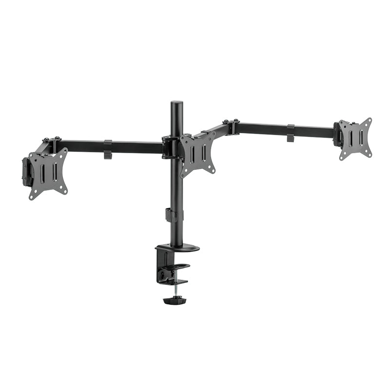 LogiLink BP0173 Flachbildschirm-Tischhalterung 68,6 cm (27") Tisch/Bank Schwarz