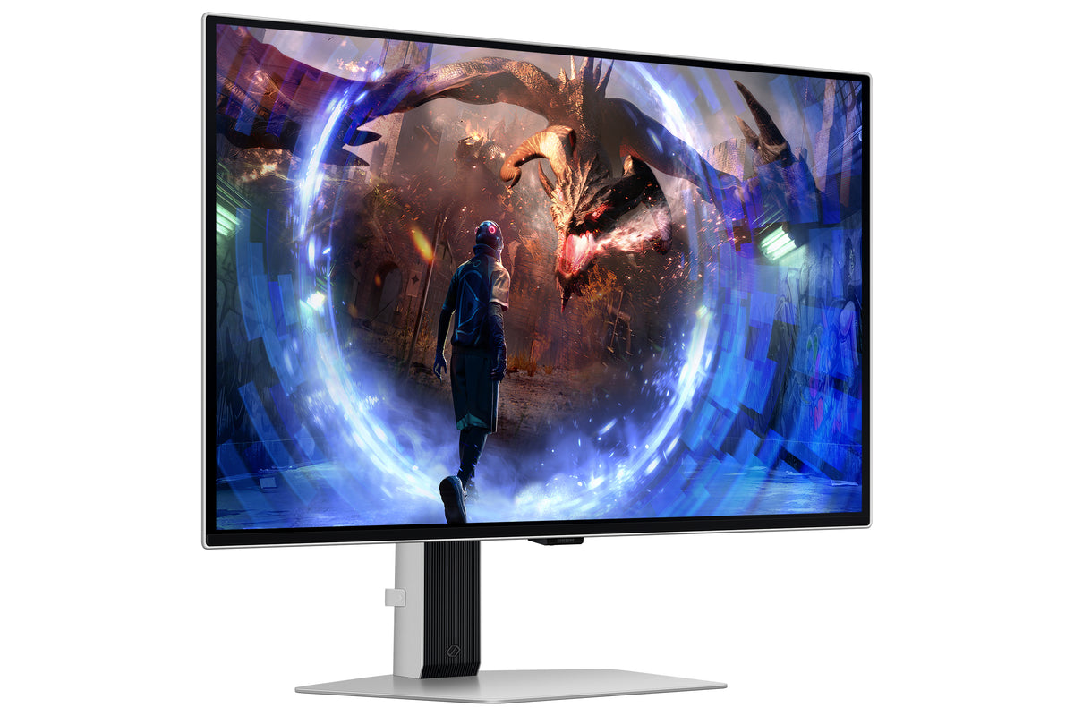 Samsung G60SD Computerbildschirm 68,6 cm (27") 2560 x 1440 Pixel Quad HD OLED Silber