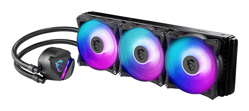 MSI MAG-CRLQD-360R2 Computerkühlsystem Hauptplatine, Prozessor Flüssigkeitskühlung 12 cm Schwarz