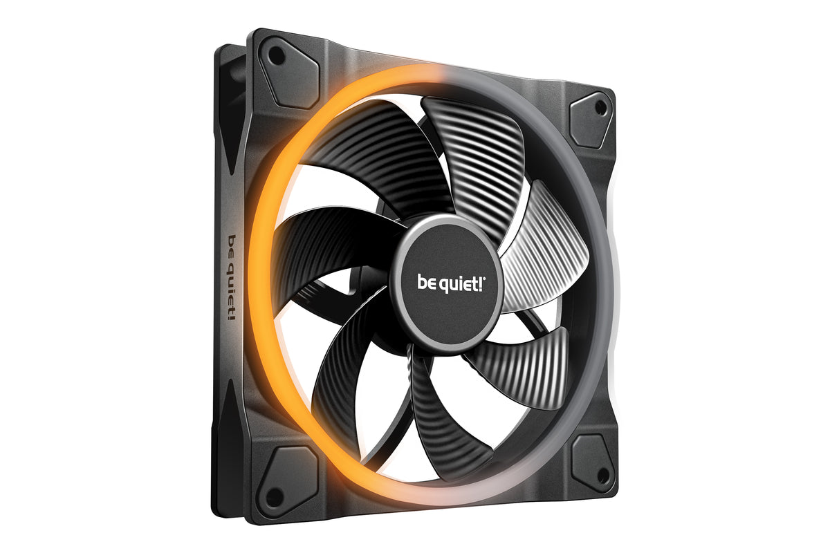 be quiet! Light Wings 140 mm PWM Reverse Black Computergehäuse Ventilator 14 cm Schwarz 1 Stück(e)
