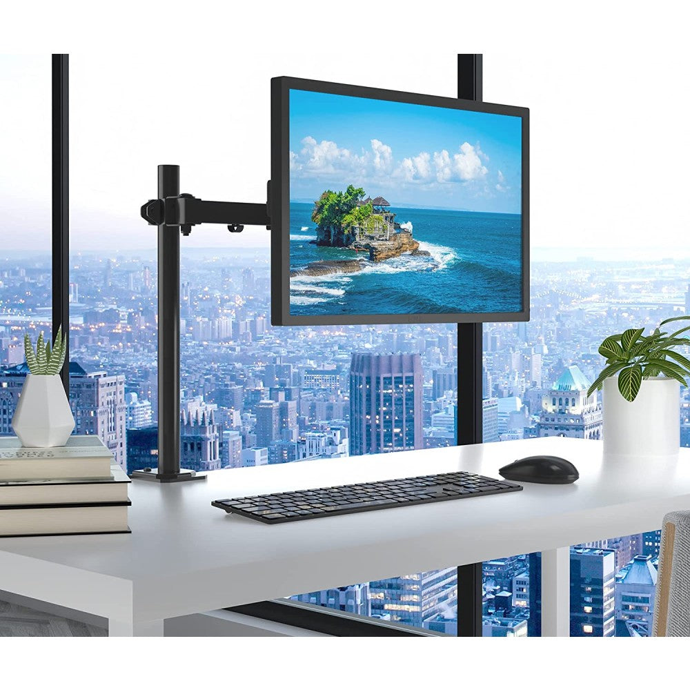 Techly ICA-LCD 503BK Flachbildschirm-Tischhalterung 81,3 cm (32") Tisch/Bank Schwarz