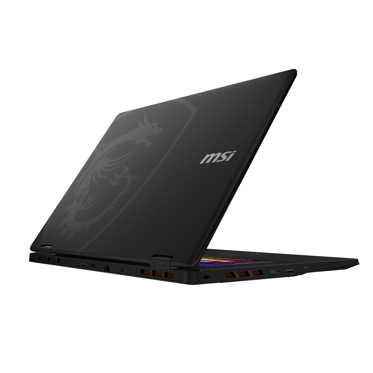 MSI Crosshair A18 HX A8WFKG-044FR AMD Ryzen™ 9 8940HX Laptop 45,7 cm (18") Quad HD+ 32 GB DDR5-SDRAM 1 TB SSD NVIDIA GeForce RTX 5060 Laptop GPU Wi-Fi 6E (802.11ax) Windows 11 Home Schwarz AZERTY Französisch