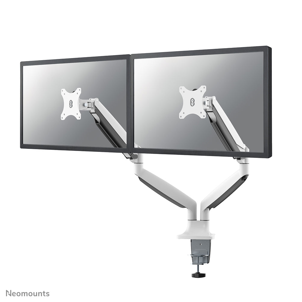 Neomounts NM-D750DWHITE Monitorarm 10-32" - Gasfeder