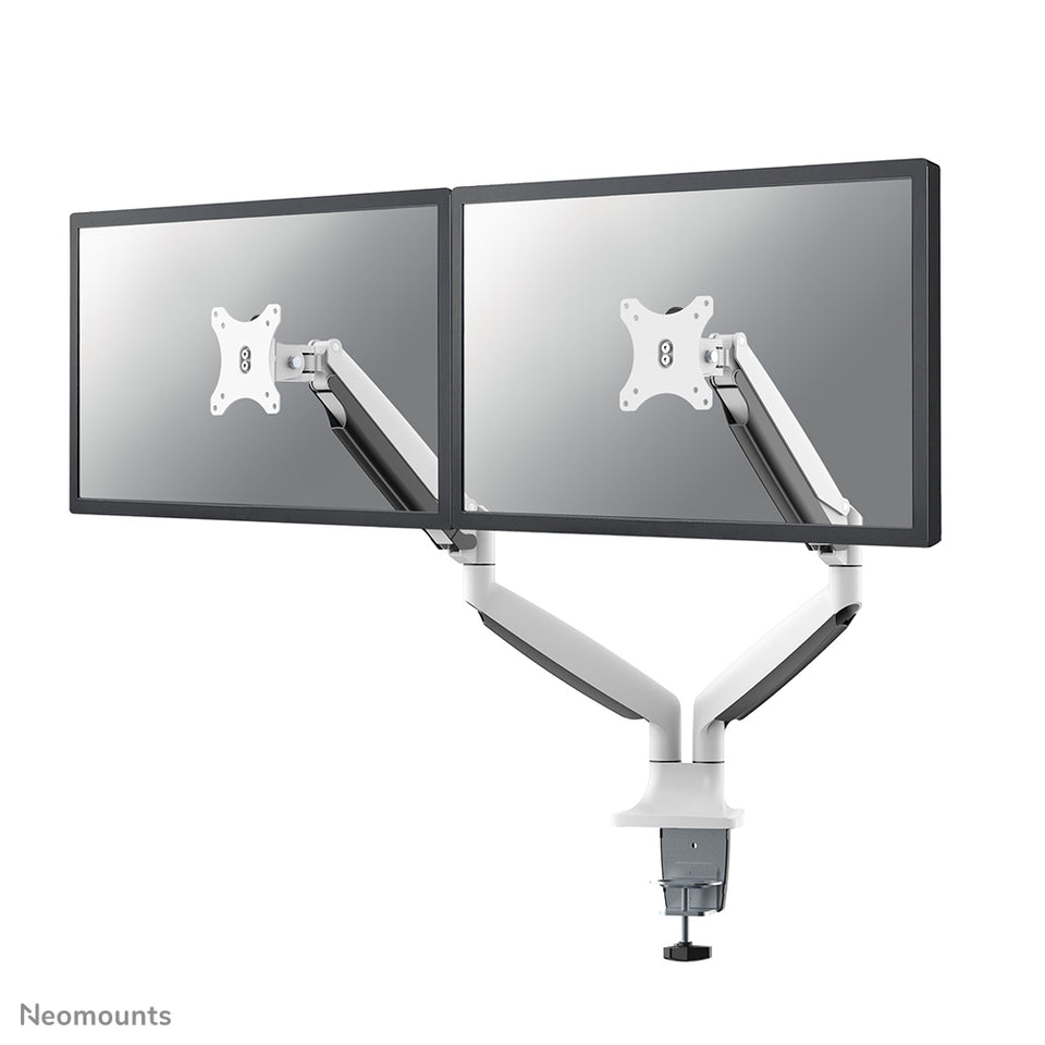 Neomounts NM-D750DWHITE Braccio per monitor 10-32" - Molla a gas