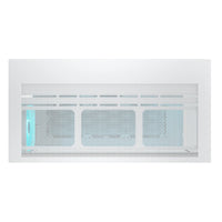 Boîtier COUGAR Midi-tour, CFV235 Vision, ARGB, écran LCD, verre, blanc