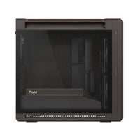 ASUS ProArt PA602 Wood Edition Retro Brown - Tempered Glass Panel Midi Tower Braun