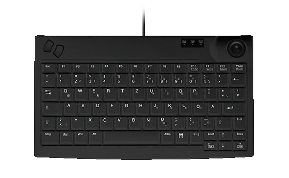 Contour Design Active Key AK-440 Tastatur Industriell USB AZERTY Französisch Schwarz