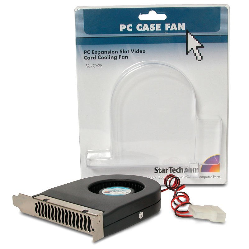 StarTech.com Interner Slotblech Gehäuselüfter mit 4-Pin LP4-Molex