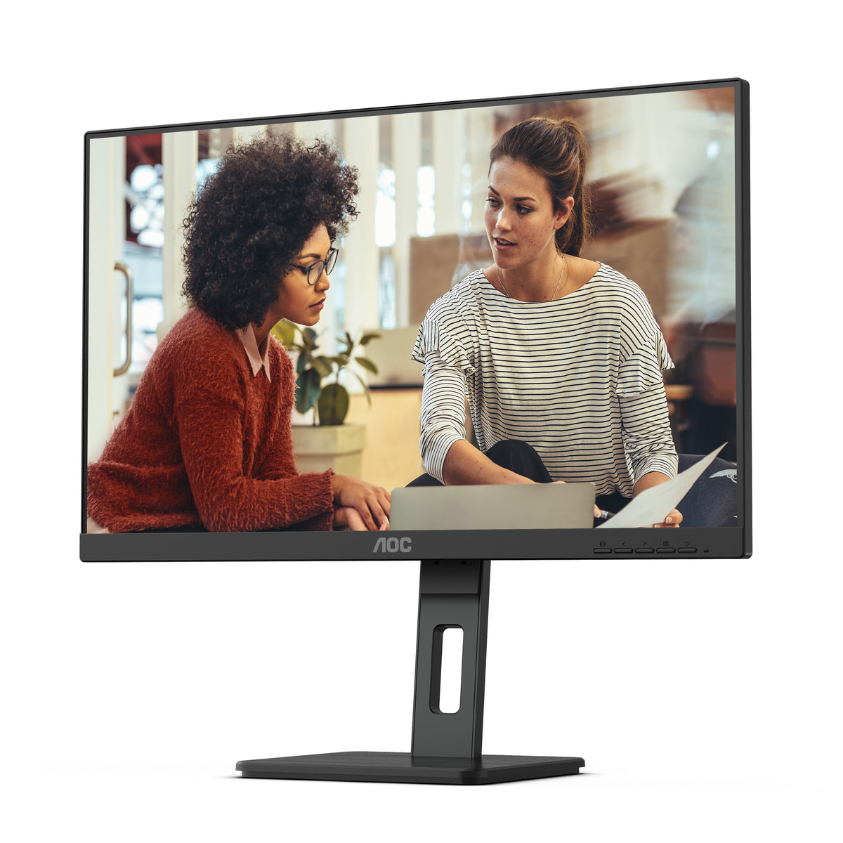AOC E3 24E3QAF Computerbildschirm 60,5 cm (23.8") 1920 x 1080 Pixel Full HD LCD Schwarz