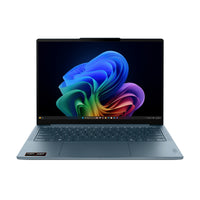 Lenovo Yoga Slim 7 14AKP10 Copilot+ PC AMD Ryzen AI 7 350 Laptop 35,6 cm (14") 2.8K 16 GB LPDDR5-SDRAM 512 GB SSD Wi-Fi 7 (802.11be) Windows 11 Home Deutsch Türkis