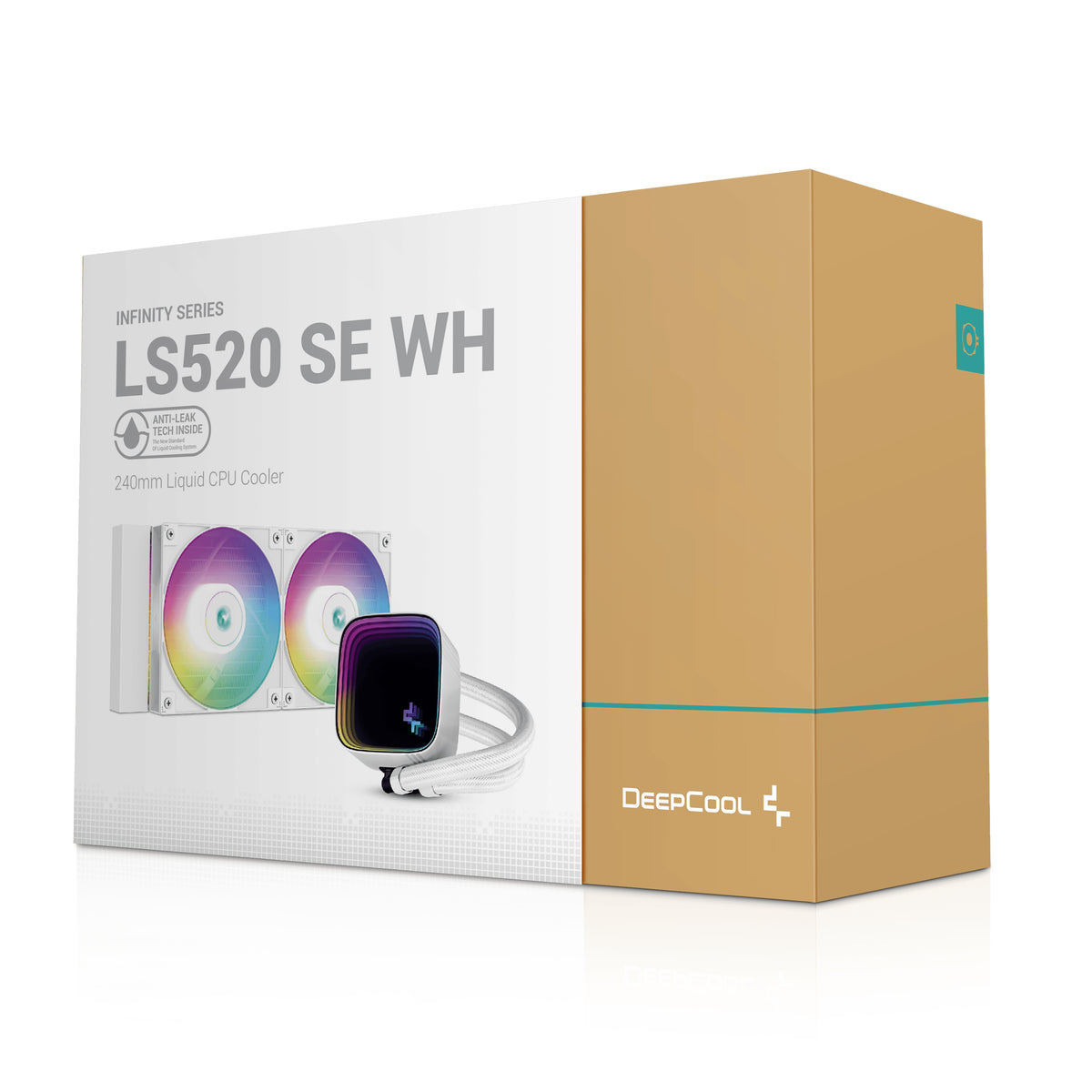 DeepCool LS520 SE WH Prozessor All-in-One-Flüssigkeitskühler 12 cm Weiß 1 Stück(e)