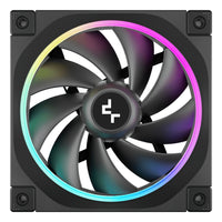 DeepCool FL12-3 in 1 Computergehäuse Ventilator 12 cm Schwarz 3 Stück(e)