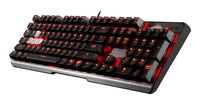 MSI Vigor GK60 Tastatur Gaming USB QWERTZ Deutsch Schwarz