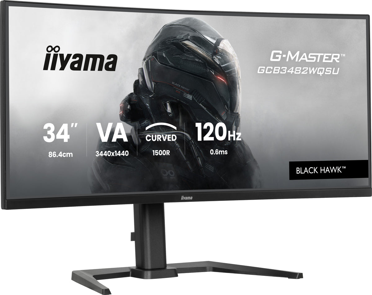 iiyama GCB3482WQSU-B1 Computerbildschirm 86,4 cm (34") 3440 x 1440 Pixel UltraWide Quad HD LED Schwarz