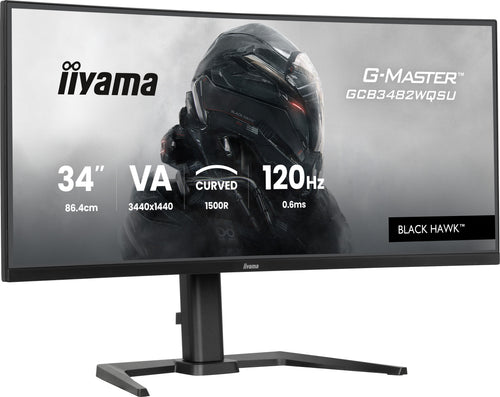 iiyama GCB3482WQSU-B1 Computerbildschirm 86,4 cm (34") 3440 x 1440 Pixel UltraWide Quad HD LED Schwarz