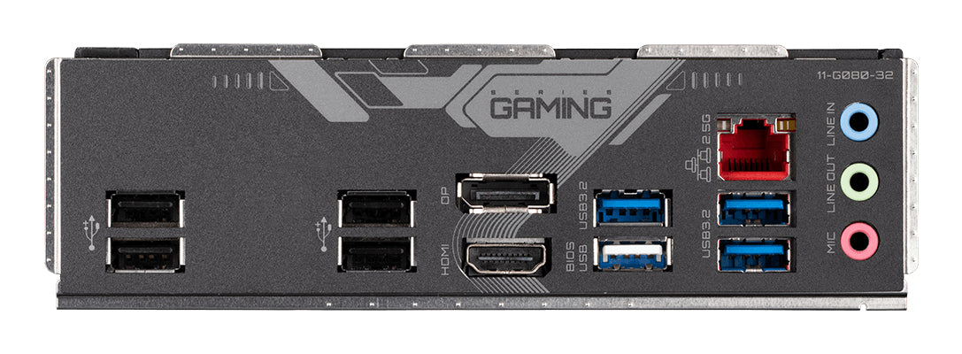 GIGABYTE B760M GAMING X DDR4 Motherboard - Unterstützt Intel Core 14. Generation CPUs, 8+1+1 Phasen Digital VRM, bis zu 5333MHz DDR4 (OC), 2xPCIe 4.0 M.2, 2.5GbE LAN, USB 3.2 Gen2