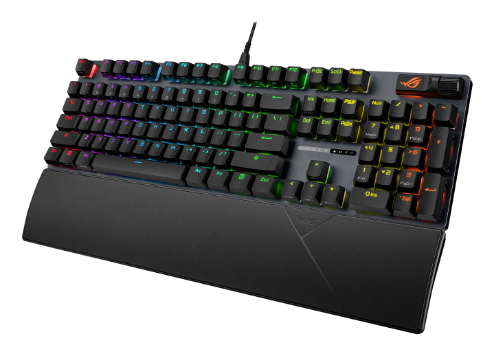 ASUS ROG Strix Scope II X Tastatur Gaming USB Schweiz Schwarz
