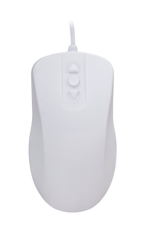 Contour Design Active Key Contour ClassicClean Medizinische Maus IP68 5-Tasten Kabelgebunden Weiß PMH1